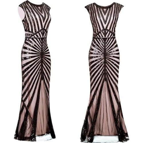 Custom Size Womens 1920s Classic Beaded Cocktail Party Dress Fringe Embellished for Cocktail Gatsby Party Costume