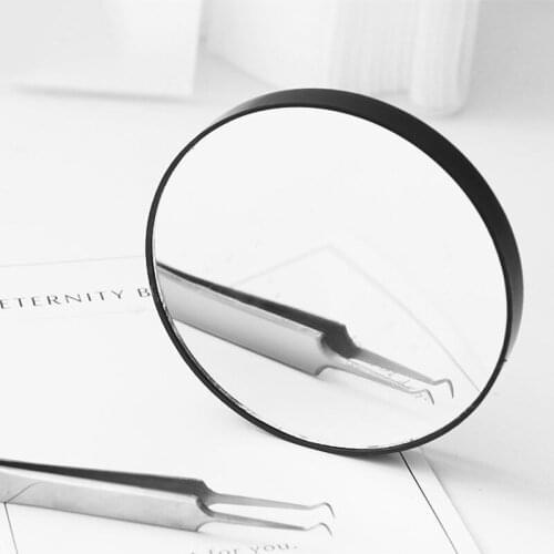 Portable Vanity Mini Pocket Round Magnifying Makeup Mirror 5x 10x 15x With Two Suction Cups Compact Cosmetic Mirror Tool