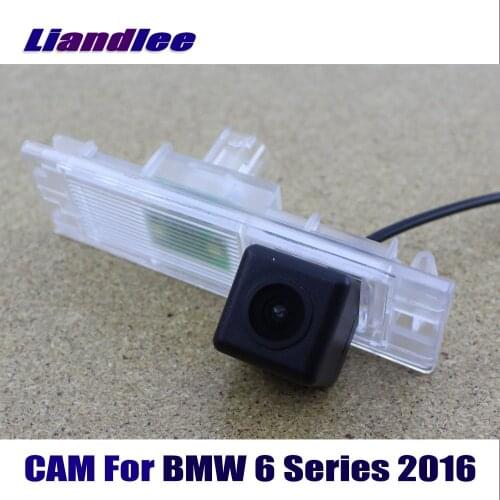 Liandlee CAM Car Reverse Reversing Parking Camera For BMW 6 Series 2016 / Rearview Backup Camera HD CCD Night Vision