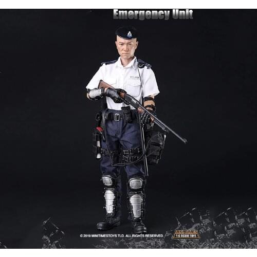 1/6 Model Mini times toys Soldiers Figure Toys Hong Kong Police Collection M020