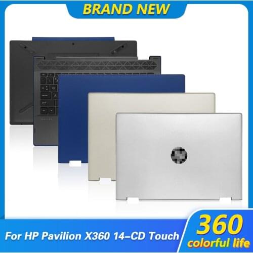 Original NEW Laptop LCD Back Cover For HP Pavilion X360 14-CD Series 14-CD005NS LCD Top Case L22287-001 L22239-001 L22210-001