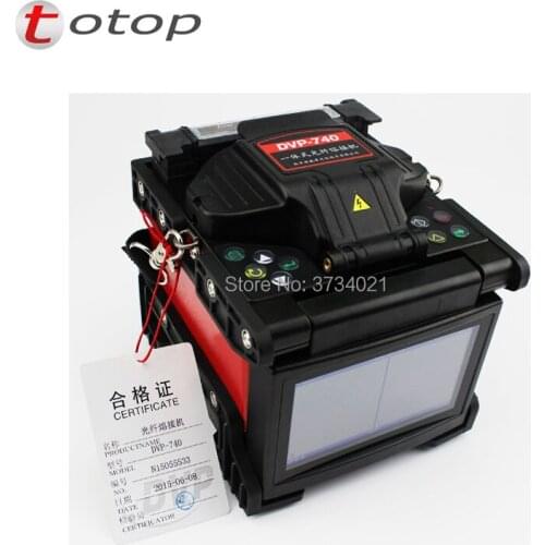 Multi-language 100% Original Brand New DVP740 Optical fiber Arc fusion splicer FTTx / FTTH Fiber Optic Splicing Machine DVP-740