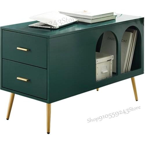 Nordic Light Luxury Sofa Side Cabinet Modern Seating Corner Table Simple Side Table Side Storage Cabinet Small Table Side Table