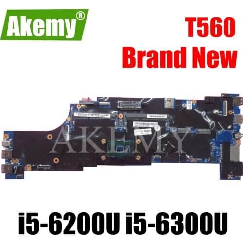 SAMXINNO T560 Motherboard For Lenovo ThinkPad T560 W560S P50S Laotop Mainboard with i5-6200U i5-6300U CPU 01AY314