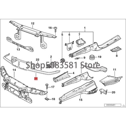 Carnes Net Bracket (No Pore) 91 BM WE36 318i 320i M50 320i M52 323i 325i 328i M3 M3 3.2 316i 318IS M42 318is M44 320i M50 front
