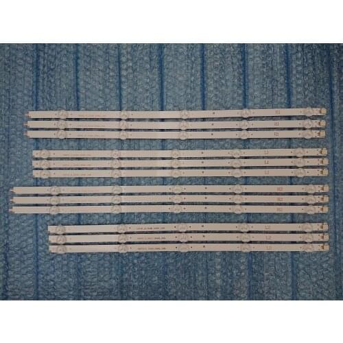 12pcs LED baklight strip for Panasonic TX-L50B6E LG 50LN5200 50LN5400 50LN5750 TOSHIBA 50L2353RK 6916L-1272A 1241A 1273A 1276A
