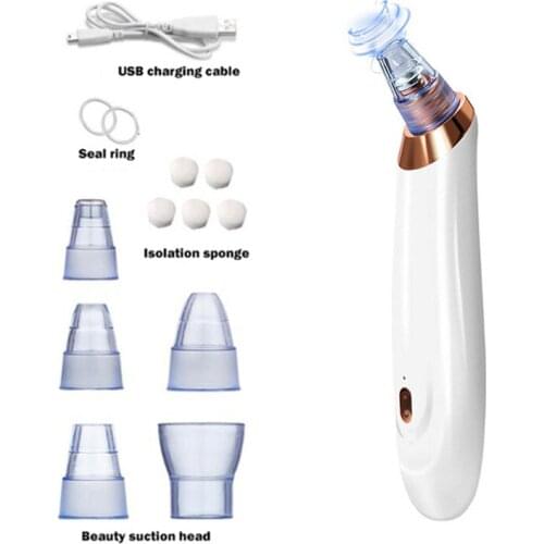 NEW Pore Vacuum Blackhead Remover Suction Acne Peeling Pore Face Cleanser Facial Skin Care Diamond Microdermabrasion Beauty tool