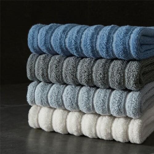 100% Cotton Bath Towels Set Soft Bath Towels Highly Absorbent Bathroom Towels for Adults Solid Color Hand Towels Washcloths