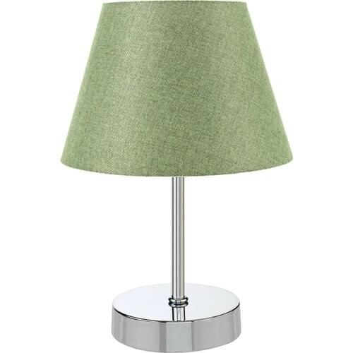 Bysay Sun MetalAyaklı Lampshade Table LambasıKrom Green