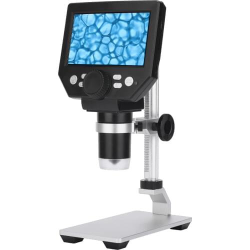 G1000 Digital Electron Microscope 4.3 Inch Large Base LCD Display 8MP 1-1000X Continuous Amplification Magnifier