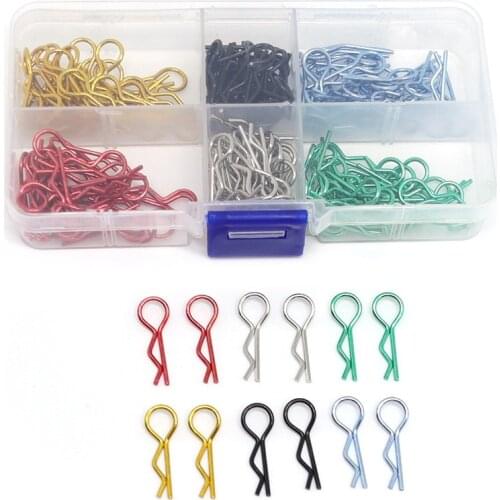 RC model car color R buckle M4 flange nut aluminum alloy nut for 1:10 1:12 oil car tram