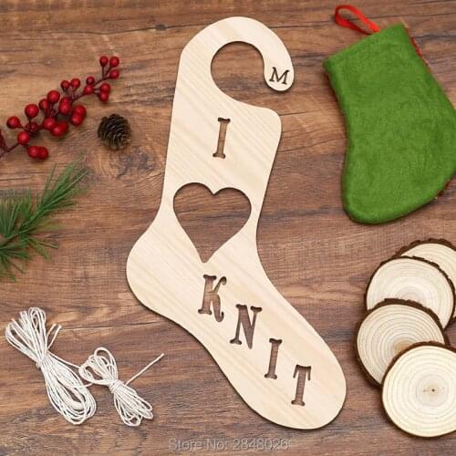 Wooden laser cut I LOVE KNIT Sock Blockers 5 sizes,Socks forms,Handmade socks blockers, Hand knit socks Knitting gift idea