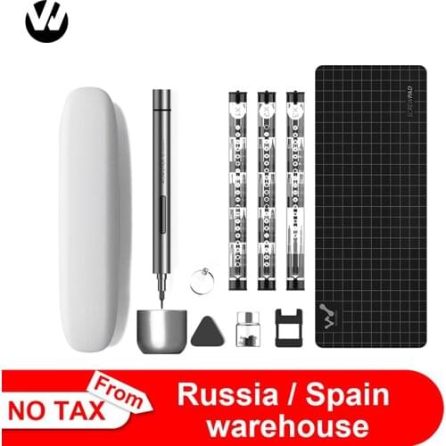 XIAOMI Mijia Wowstick 1F+ 64 In 1 Electric Screw Mi driver Cordless Lithium-ion Charge LED Power Screw mijia driver kit