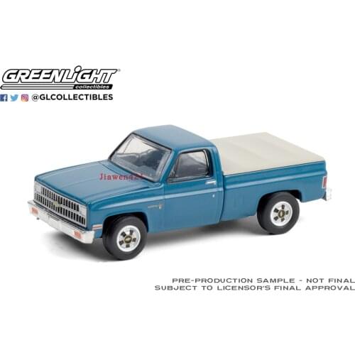 Green Light 1:64 1981 Chevrolet Custom Deluxe boutique alloy car toys for children kids toys Model original box