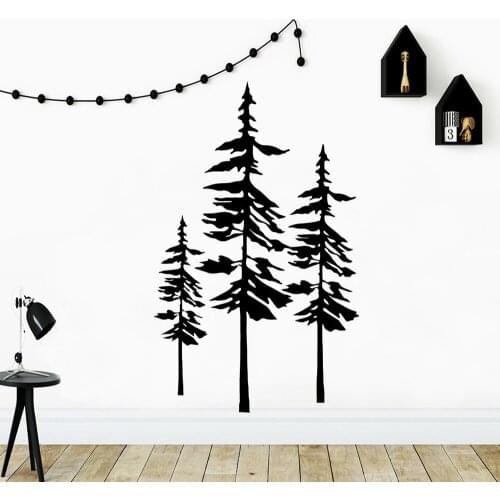Hot tree Wall Stickers Personalized Creative For Kitchen Restaurant Nordic Style Home Decoration Wall Sticker For Living Room