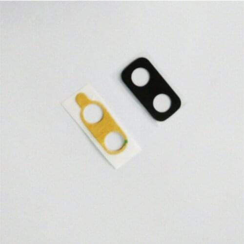 1piece real glass For Samsung Galaxy J6Plus 2018 J6+ J 6 Plus J610 J610F Back Rear Camera Glass Lens Cover With Adhesive Sticker