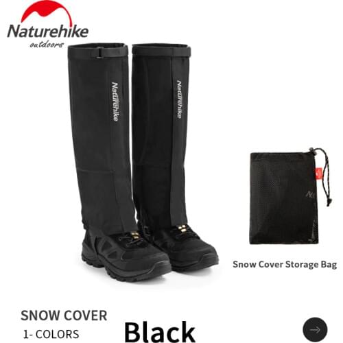 Naturehike 207g Ultralight Snow Foot Cover Shoes Cover Adjustable Portable Shoe Cover 360D Outdoor Camp Waterproof Winter