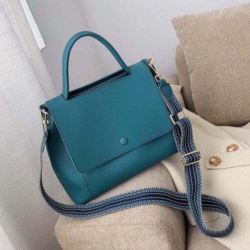 New High Capacity Women Shoulder Crossbody Bags 2021 Fashion Simple Handbags Ladies Messenger Bags Casual Totes Female Purses