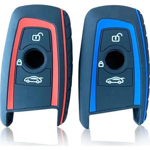 New Silicone Key Fob Cover Case Protect Skin Hood For BMW F10 F20 F30 Z4 X1 X3 X4 M1 M2 M3 E90 1 2 3 5 7 SERIES Remote Keyless