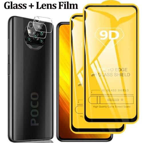 Poco glass, tempered glass for poco x3 nfc glass poko f2 pro xiaomi pocophone f3 protective film poco x 3 nfc screen protector