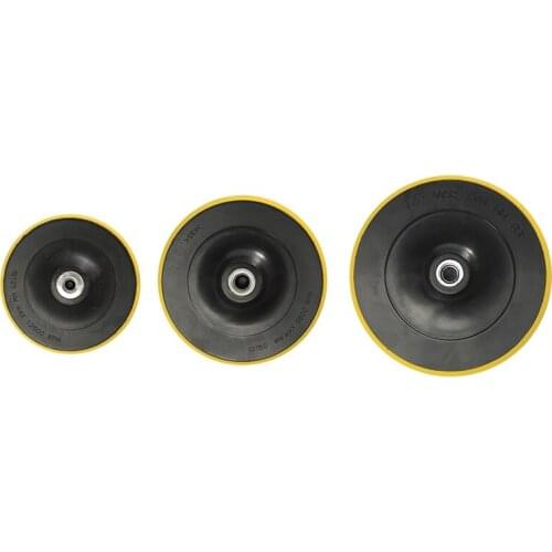 M14 Backing Pad Polishing Buffing Plate Rubber Universal Dia