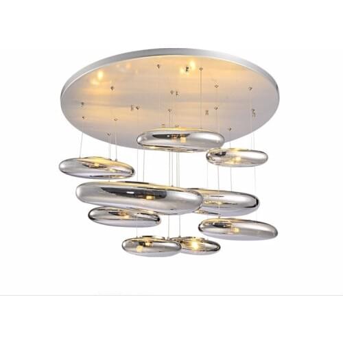 Ceiling light Space water drop mango Modern ceiling LED 80CM liquid Luminaire Science And Technology ceiling lamp Free shopping
