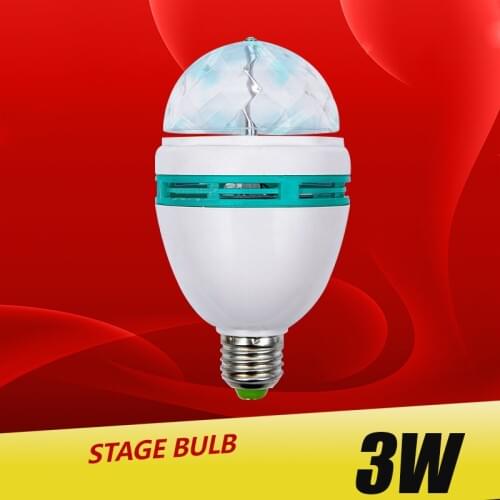 Stage/Party/Dance/KTV/Bar/Ballroom christmas tree lights holiday party lights E27 3W Colorful LED decorative lights led fairy