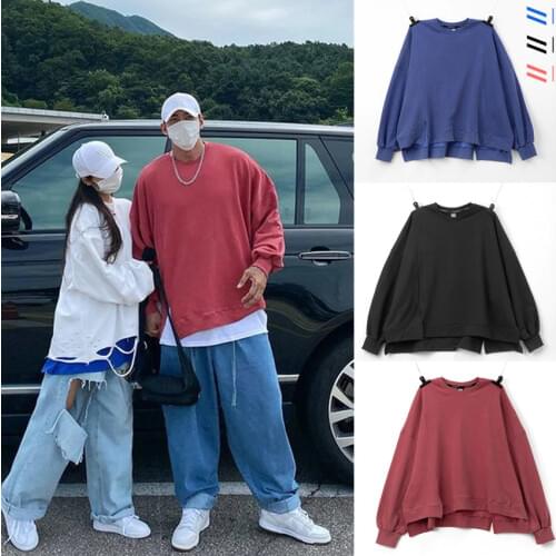 2021 New Aitonoble Men and Women Sweatshirt Long Sleeve Autumn Winter Casual Hoodies Top Boy Tracksuits Sweatshirts Hoodies