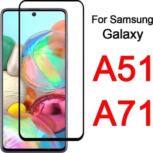 A71 protective glass for Samsung Galaxy a51 a 51 71 A515F A715F Sam gaxaly 51a 71a Screen Protector armored safety Tempered Glas