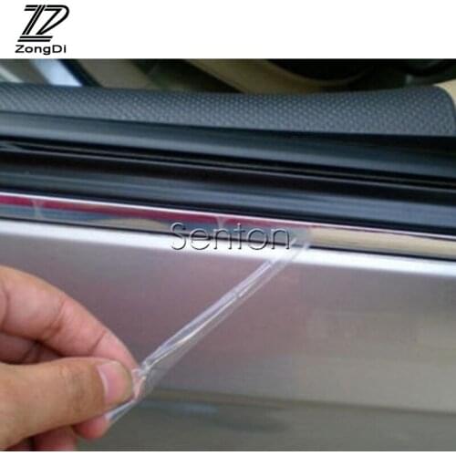 ZD 6-30mm Car Styling Chrome Decor Strip Sticker For Hyundai Tucson 2017 Solaris ix35 i30 Suzuki Swift Mitsubish ASX Accessories