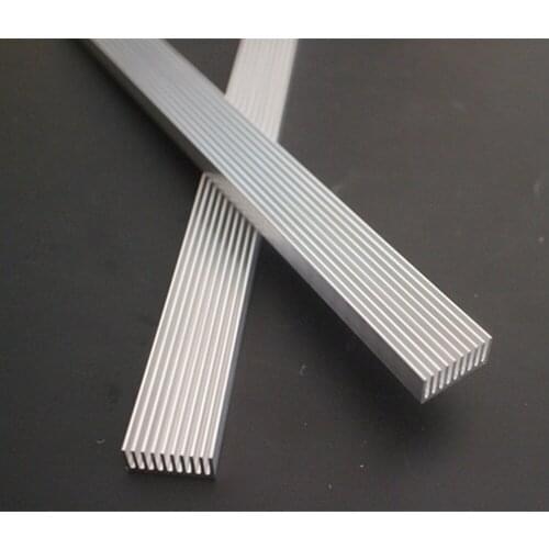 1-10pcs/lot High Power LED aluminum Heatsink 300mm*25mm*12mm for 1W,3W,5W led emitter diodes