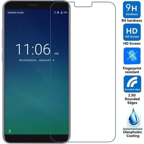 10pcs/lot Tempered Glass Original 9H High Quality Explosion-proof Protective Film Screen Protector for KEECOO P11