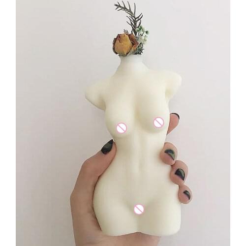 3D Woman Nude Body Silicone Mold DIY Hand-made Making Candles Mould Making Wax Plaster Mould Handmade Candle Making Supplies