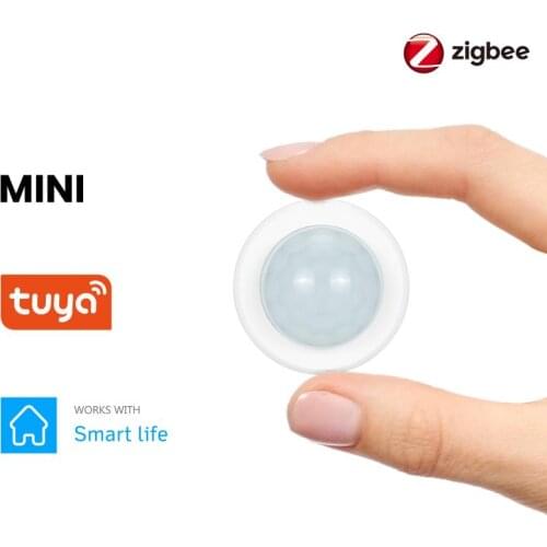 Tuya Zigbee3.0 Human Body Sensor Wireless Smart Body Movement Mini PIR Motion Sensor Home Automation Detector Alarm System