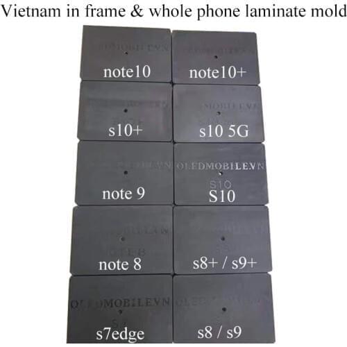 JALAN Edge Inframe Laminating Mold For Samsung s7 edge/s8/s8 plus/s10/10 plus/s10 5g/note 8/9/10/10 plus LCD repair