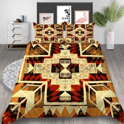 Thumbedding Indian Bedding Set King Size Retro Classis Duvet Cover Double Queen Twin Full Single Double Unique Design Bed Set