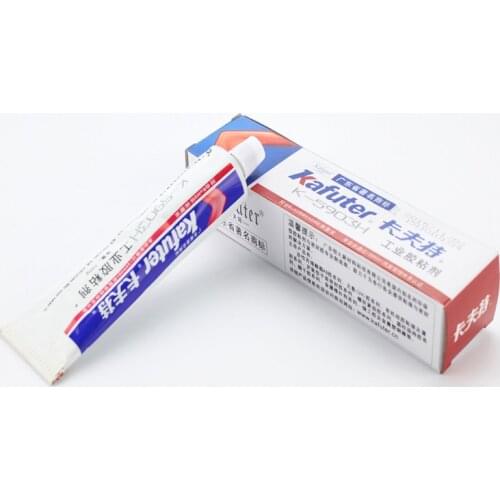 Kafuter Silicone Industrial Adhesives Red 100g Sealant Electrical Sealant High Temperature K-5903H HDCSUN