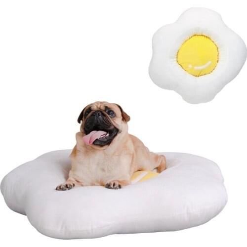 Indoor Pet Supplies Egg Shape Soft Warm Dog Bed Cat Mat All Seasons Universal Breathable Comfortable Puppies Kennel Pet Nest
