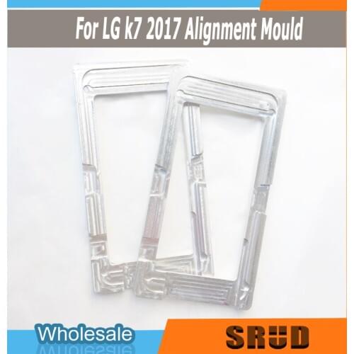 Glass touch screen laminating OCA glue Alignment metal Mould For LG K7 2017 X230