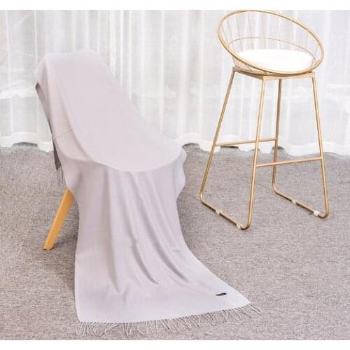 2021 New High-quality Winter Fashion Womens Scarf Thick Solid Color Imitation Cashmere Scarf New Fringed Shawl Variety Scarf