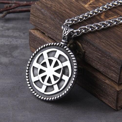 Wholesale price stainless steel viking pendant necklace for men new arrival high quality charm jewelry