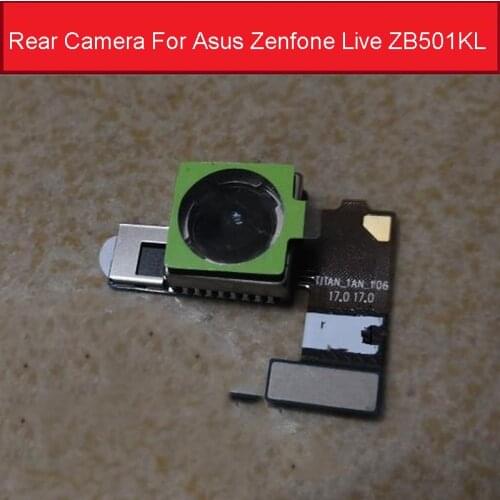 Genuine Big Back Rear Camera Module For Asus Zenfone Live ZB501KL Rear Main Camera Flex Cable Replacement Parts