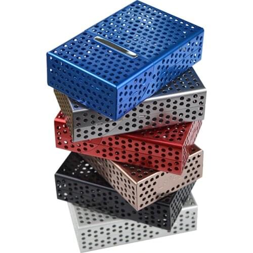 Cigarette Box Metal Anti Press Cigarette Protector Holder Cover Case Box Smoke Box Metal Fashion Hollow Design