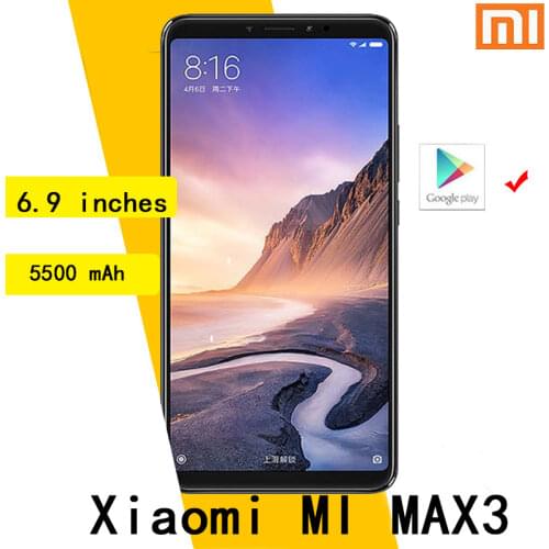 Xiaomi Mi Max 3 6.9 inch 4G RAM 64GB ROM Fingerprint 4G Android Smart Phone 5000mAh
