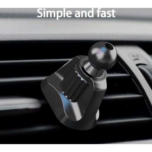 Universal Car Holder Clip Air Vent Universal 360 Gravity Windshied Stand Bracket Car Phone Holder Support Clip Car GPS Bracket