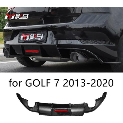 For Volkswagen Golf 7/7.5 dedicated modification rear bar Rear spoiler turbulence pilot light double out tail lip accessories