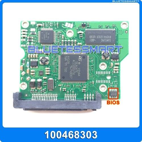 Hard drive parts PCB logic board printed circuit board 100468303 for Seagate 3.5 SATA 250GB hard drive repair data recovery