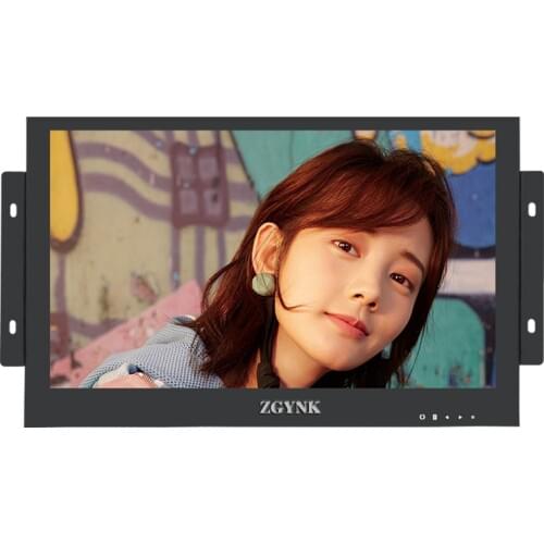 ZGYNK10.1 inch embedded metal computer monitor open industrial machine equipment LCD screen HD IPS monitor