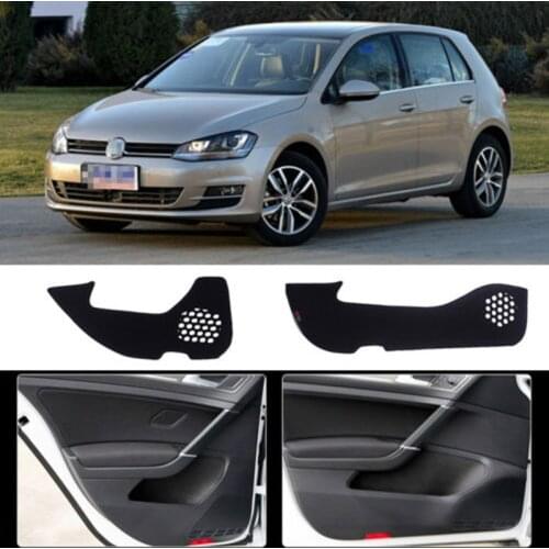 Brand New 1 Set Inside Door Anti Scratch Protection Cover Protective Pad For VW Golf 7 2014-2015