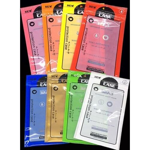 20000Pcs/Lot Plastic Ziplock Bag For Mobile Phone Case Packaging Zip Lock Poly For iPhone 6 6s 7 Plus Samsung Galaxy Note 5 7
